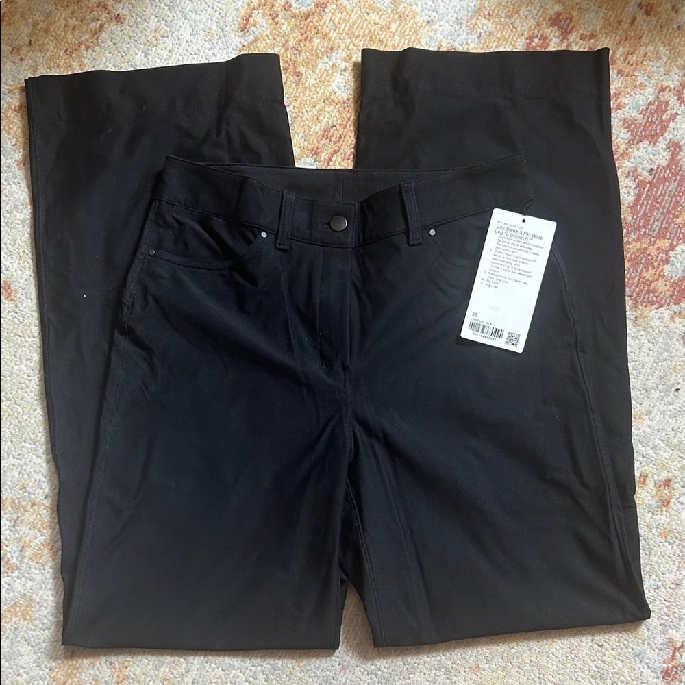 Lululemon Black City Sleek Pants